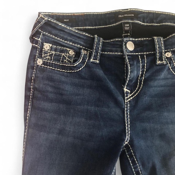 True Religion Dark Indigo Skinny Jeans - Picture 2 of 5